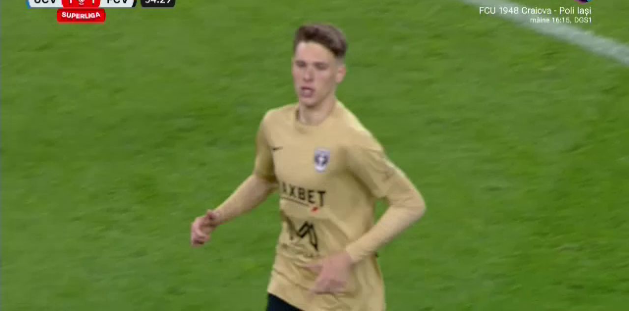 Universitatea Craiova - FC Voluntari 2-1 | Maldonado a venit de pe bancă și le-a adus victoria oltenilor_8