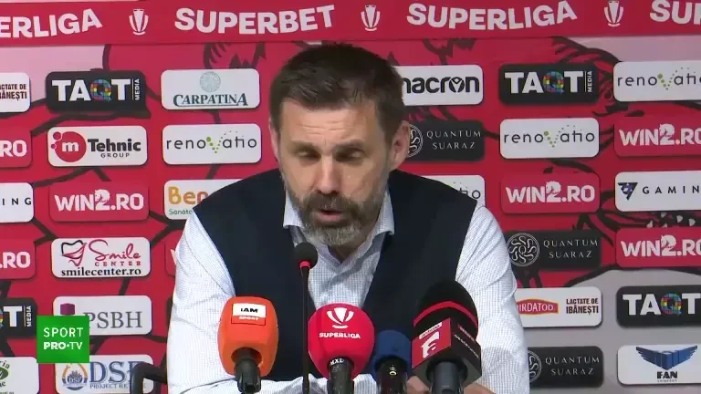 Zeljko Kopic după Dinamo - FC Hermannstadt 1-0 (27.02.2024)
