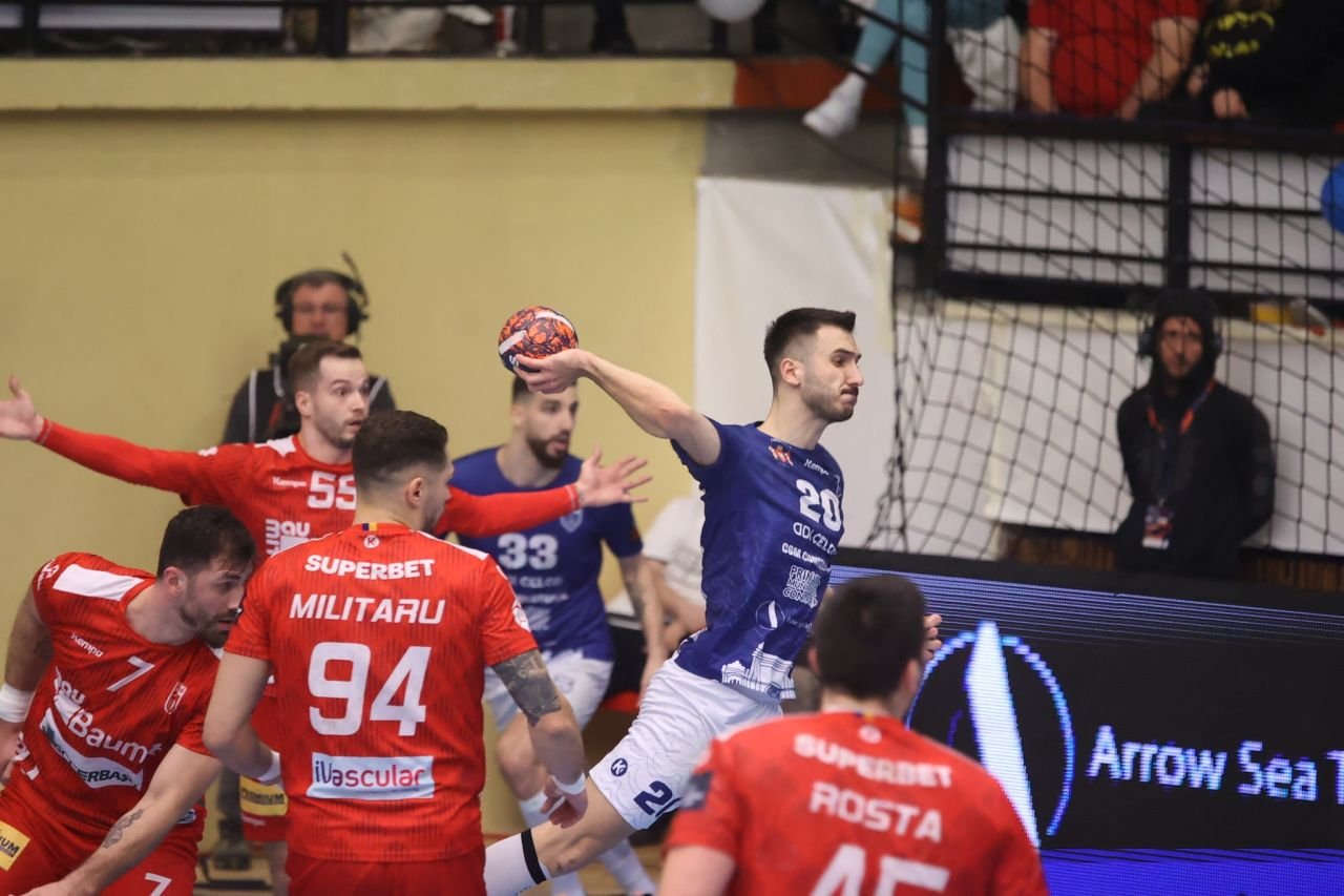 Dinamo Bucureşti, victorie cu CSM Constanţa şi se califică &icirc;n faza play-off a European League