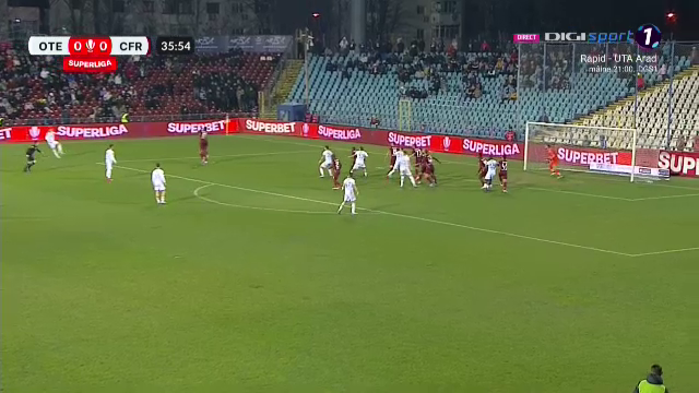 Nebunie la Galați! Alexandru Pop a înscris o bijuterie împotriva CFR-ului și a făcut o plecăciune imediat după gol_16