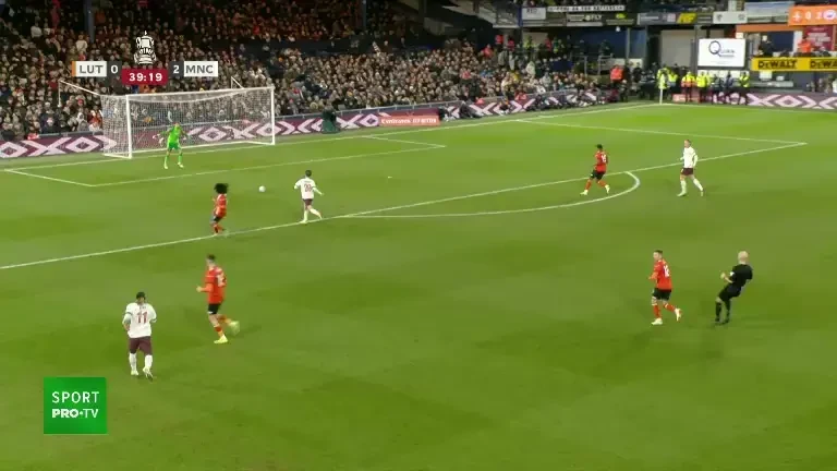 Luton - Manchester City 0-3: GOL Haaland (Pro Arena & VOYO)