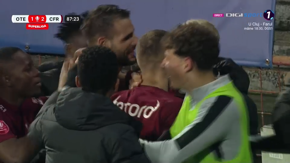 Oțelul Galați - CFR Cluj 2-2 | Pas greșit pentru ardeleni, remiză pentru FCSB și Rapid_8