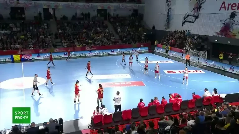 România - Croația | Primele cinci minute ale meciului de la Bistrița