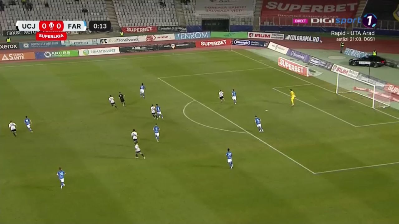 ”U” Cluj - Farul Constanța 1-0 | Victorie importantă pentru gazde, luptă strânsă pentru play-off_3