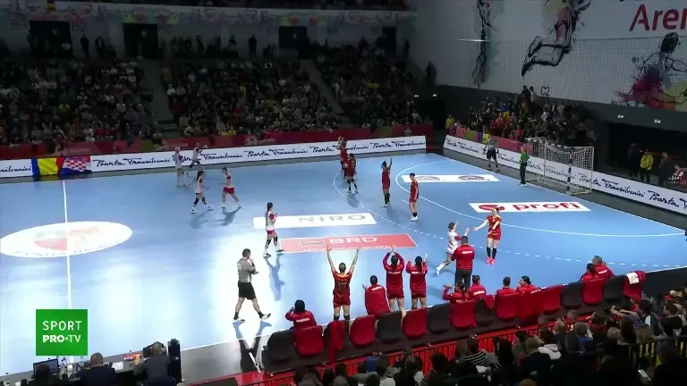 România - Croația | Începutul reprizei a doua