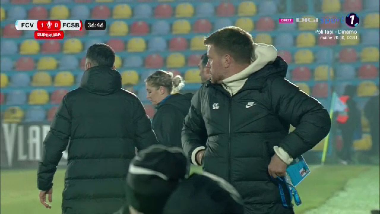 Mihai Pintilii, OUT în FC Voluntari - FCSB! Colțescu i-a arătat direct cartonașul roșu_5