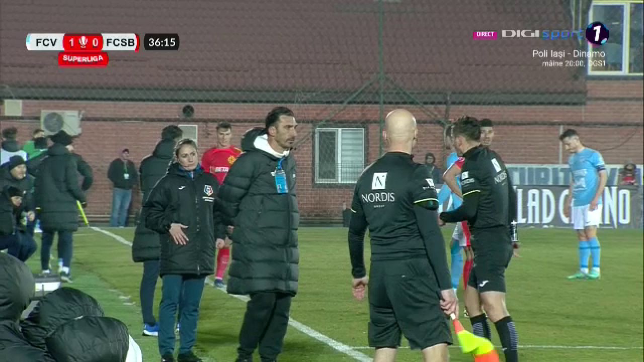 Mihai Pintilii, OUT în FC Voluntari - FCSB! Colțescu i-a arătat direct cartonașul roșu_8