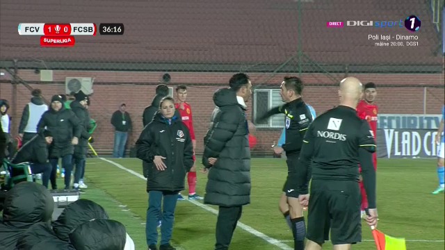 Mihai Pintilii, OUT în FC Voluntari - FCSB! Colțescu i-a arătat direct cartonașul roșu_9