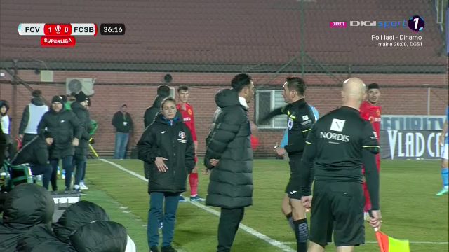 Mihai Pintilii, OUT în FC Voluntari - FCSB! Colțescu i-a arătat direct cartonașul roșu_9
