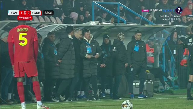 Mihai Pintilii, OUT în FC Voluntari - FCSB! Colțescu i-a arătat direct cartonașul roșu_13