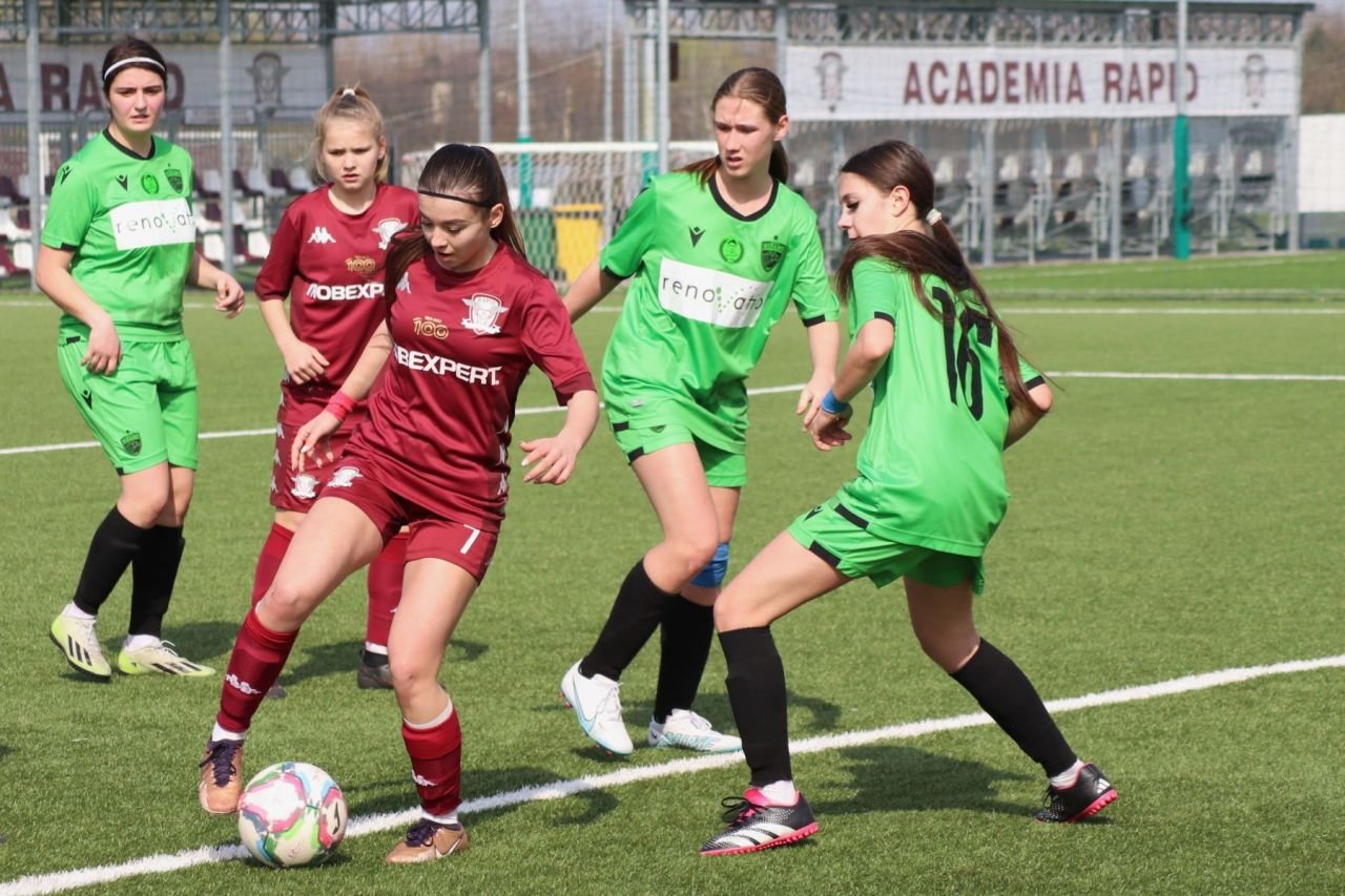 Rapid a reușit o victorie la scor împotriva rivalei Dinamo în campionatul feminin!_36
