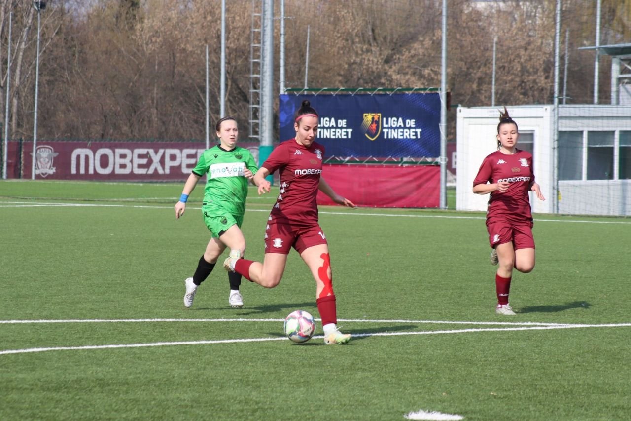 Rapid a reușit o victorie la scor împotriva rivalei Dinamo în campionatul feminin!_42