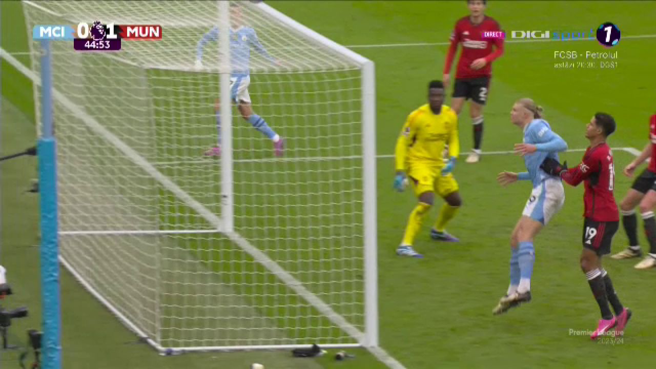 Erling Haaland a ratat incredibil cu poarta goală în derby-ul cu United și fanii au rămas șocați: ”N-am văzut niciodată așa ceva”_20