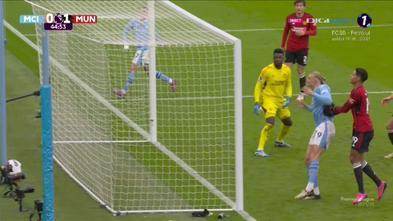 Erling Haaland a ratat incredibil cu poarta goală în derby-ul cu United și fanii au rămas șocați: ”N-am văzut niciodată așa ceva”_21