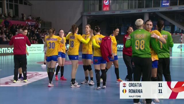 Croația - România 23-25 (11-11). Fiesta la Koprivnica! Naționala feminină s-a calificat la Europeanul de handbal. Așa am trăit meciul fază cu fază_9