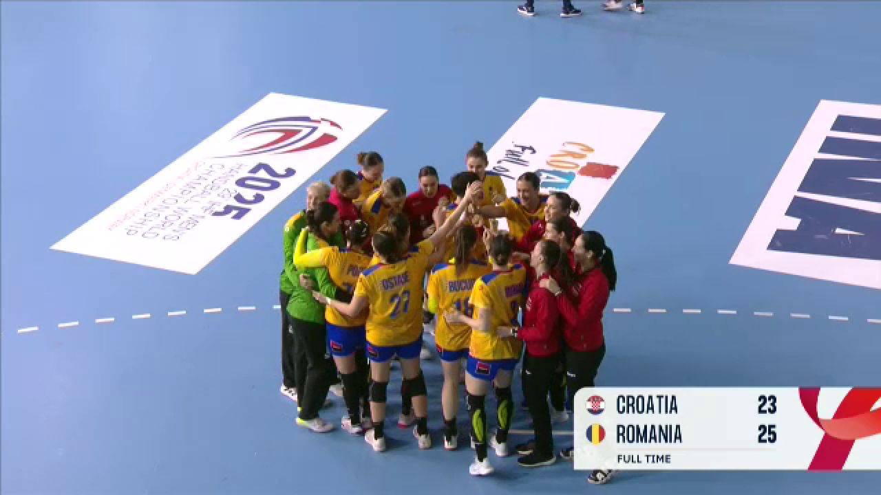 Croația - România 23-25 (11-11). Fiesta la Koprivnica! Naționala feminină s-a calificat la Europeanul de handbal. Așa am trăit meciul fază cu fază_10