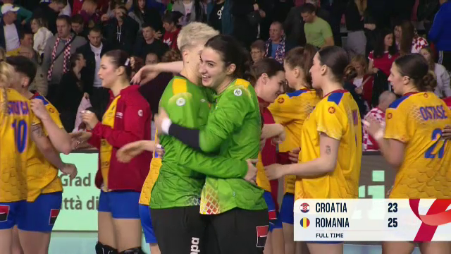 Croația - România 23-25 (11-11). Fiesta la Koprivnica! Naționala feminină s-a calificat la Europeanul de handbal. Așa am trăit meciul fază cu fază_11