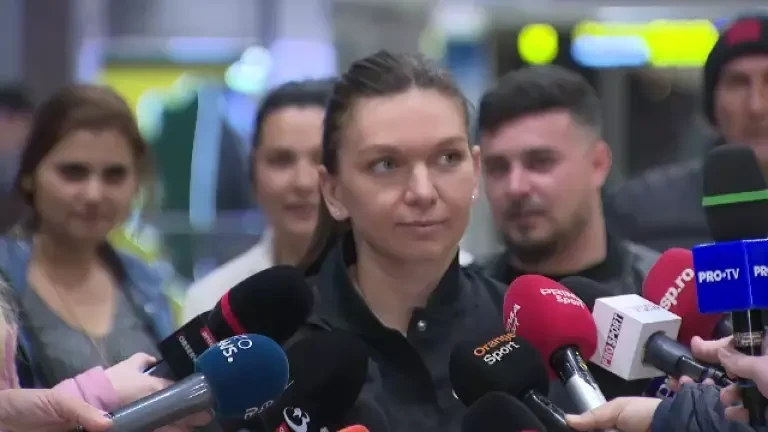 Simona Halep a revenit &icirc;n Rom&acirc;nia. Primele declarații după decizia TAS (07.03.2024)