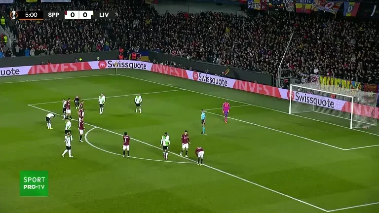 Sparta Praga - Liverpool | Minutul 5: GOL Liverpool!