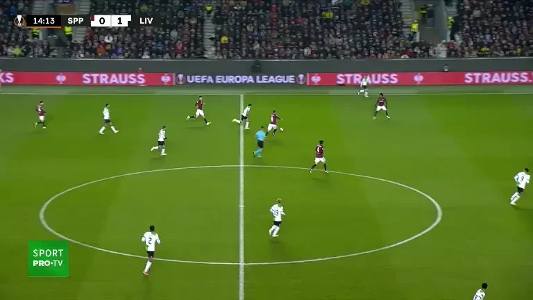 Sparta Praga - Liverpool | Minutul 14: Ocazie Sparta Praga!