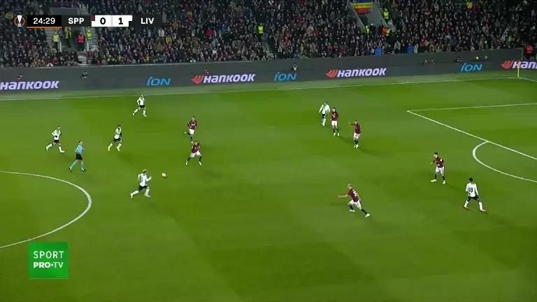 Sparta Praga - Liverpool | Minutul 25: GOL Liverpool!