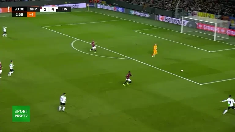 Sparta Praga - Liverpool | Minutul 90+5: GOL Liverpool!