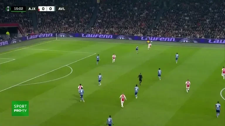 Ajax - Aston Villa 0-0 (7 martie 2024, optimi Conference League) - rezumat
