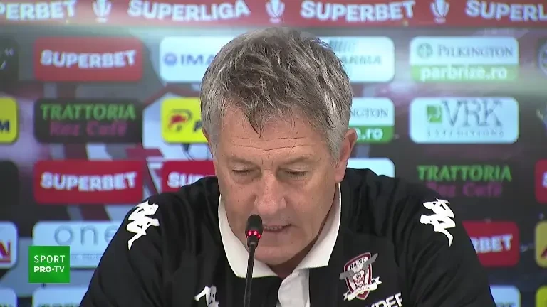 Cristiano Bergodi, conferință de presă înainte de Rapid - FCSB (08/03/2024)