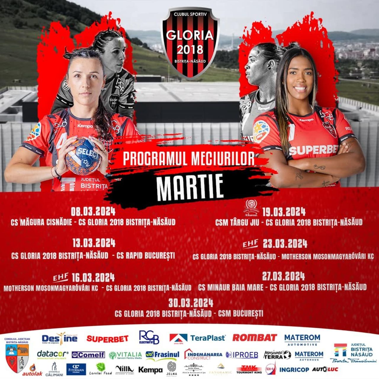 Gloria Bistrița urcă pe locul 2 dacă nu pierde la Măgura Cisnădie, LIVE din Liga Florilor de 8 Martie pe Pro Arena și VOYO de la 17:30_3