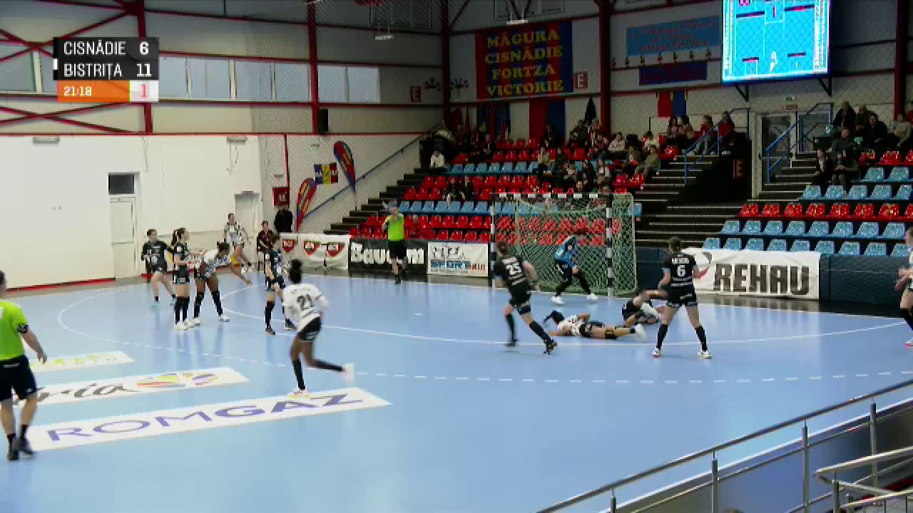 Panică la un meci de handbal din Liga Florilor! O jucătoare s-a prăbușit inconștientă pe teren_3