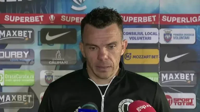 Dan Nistor, după FC Voluntari - U Cluj 0-0 (08/03/2024)