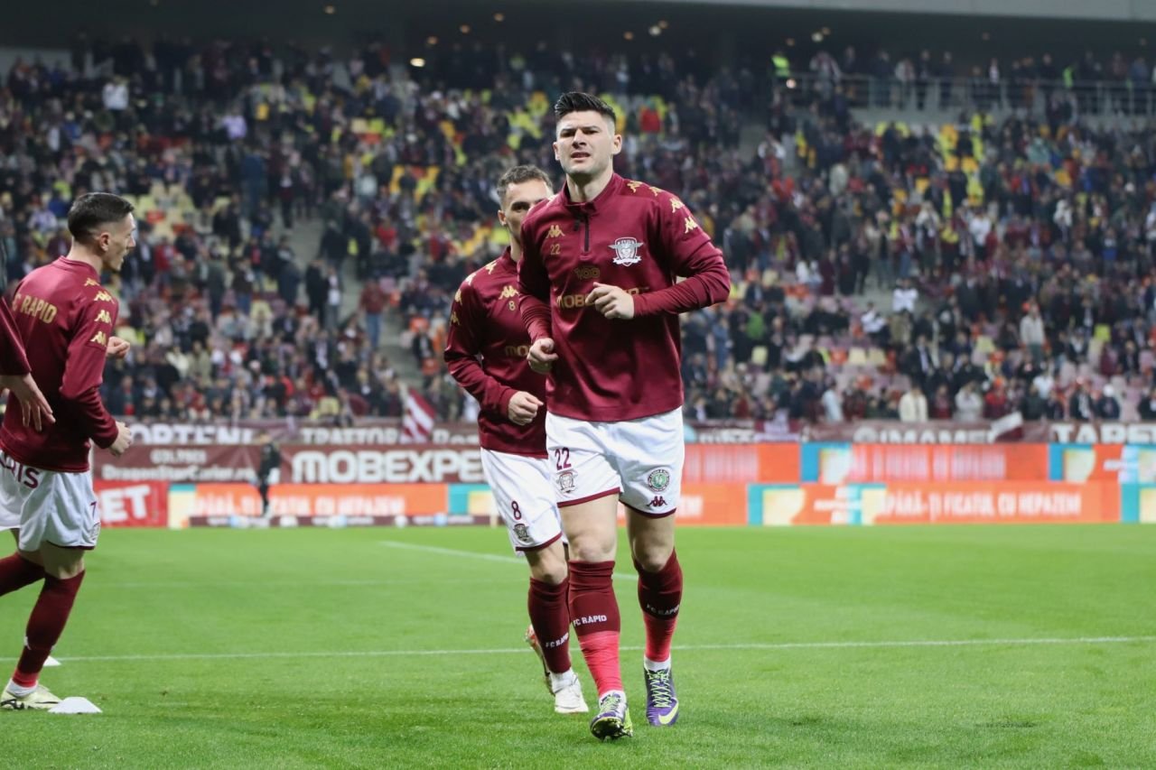 Derby-ul în imagini. Spectacol în tribună, 