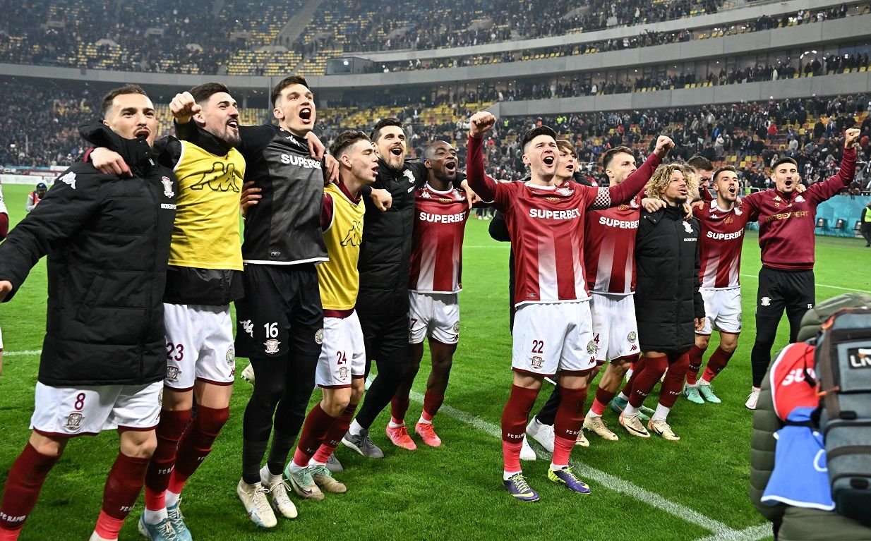 Rapid, avertizată &icirc;nainte de startul play-off-ului: Dacă ei au surprins-o pe FCSB, și noi putem să-i surprindem pe ei!