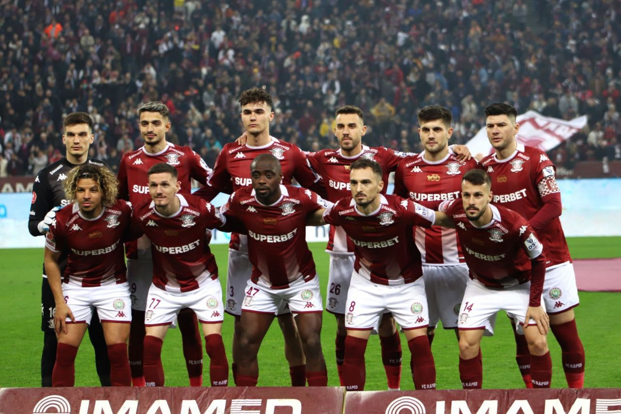 Rapidiștii țintesc podiumul, dar speră la titlu: 