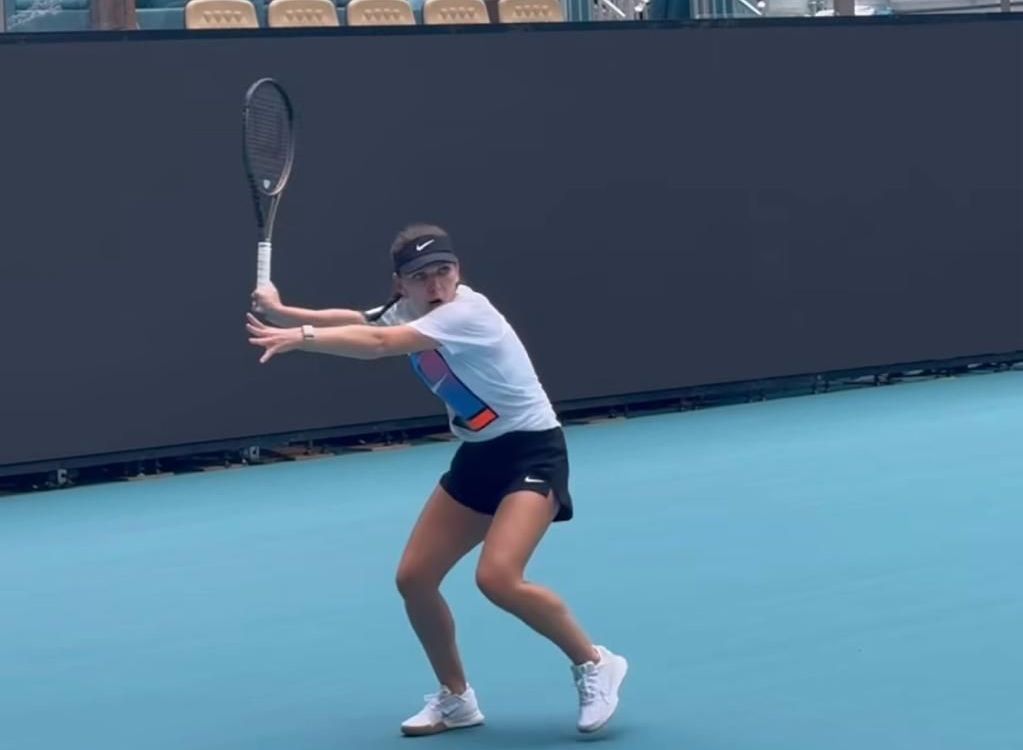 Simona Halep, reprezentație de forță la Miami. Cum a decurs ultimul antrenament _1