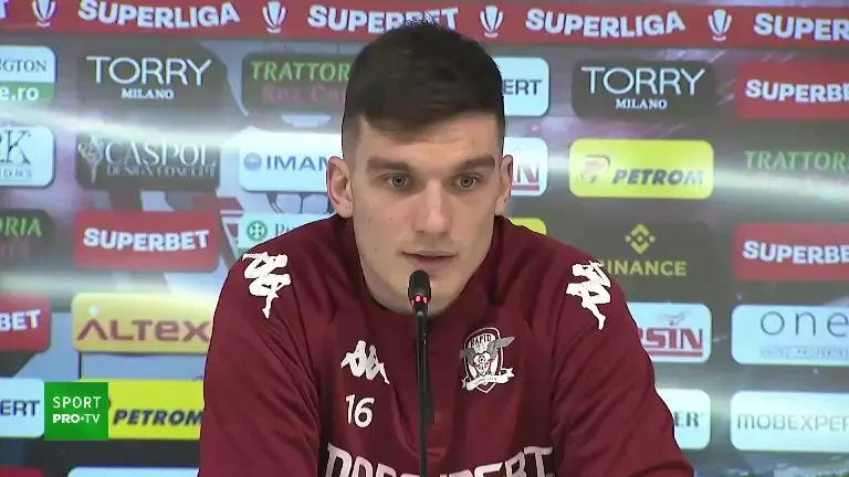 Marian Aioani, &icirc;nainte de Rapid - Farul (14.03.2024)