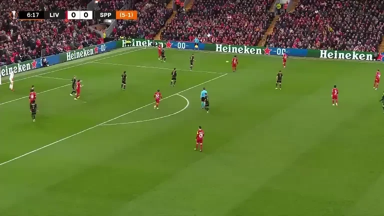 Liverpool - SpartaPraga golmin 7