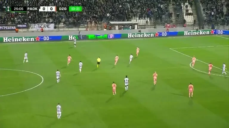 PAOK - Dinamo Zagreb 5-1 (optimi Conference 14.03.24) rezumat