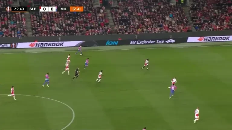 Slavia Praga AC Milan 1-3 (optimi EL 14.03.24)