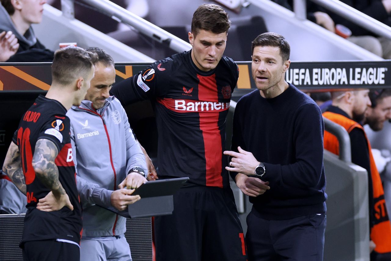 Patrik Schick Fantastick! Atacantul lui Bayer Leverkusen, la trei goluri consecutive și decisive marcate după minutul 90 în Europa League_8