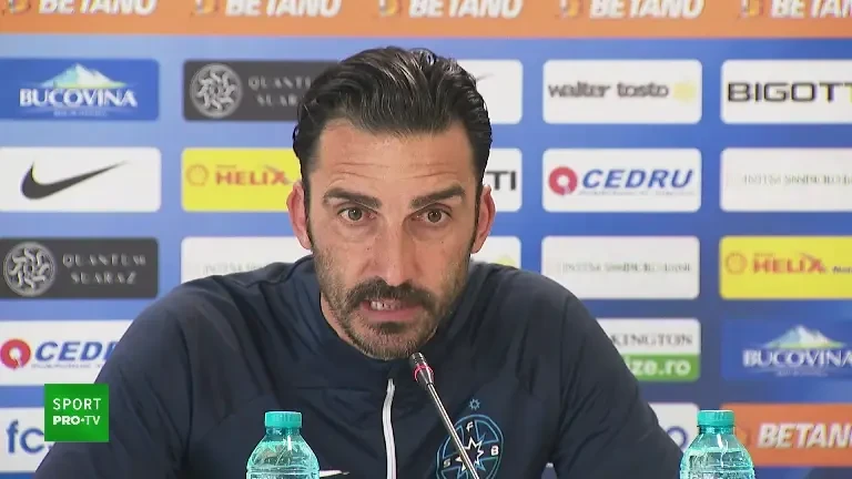 Elias Charalambous, declarații &icirc;nainte de FCSB - Sepsi (16.03.2024)