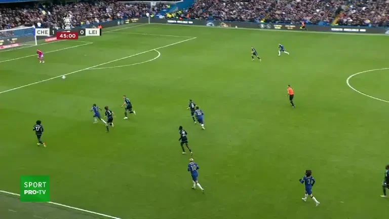 Cole Palmer &icirc;nscrie pentru 2-0 &icirc;n Chelsea - Leicester din sferturile FA Cup (17.03.2024)