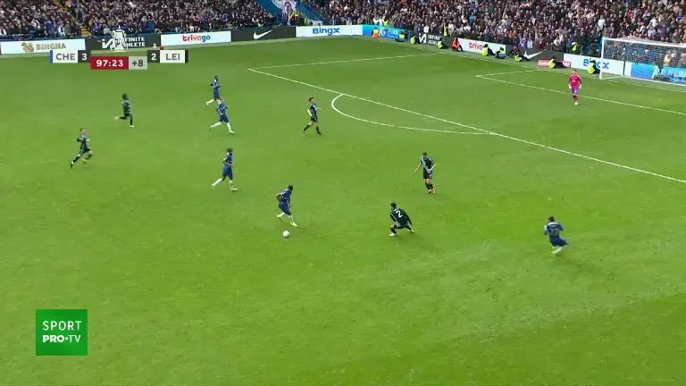 Madueke &icirc;ngheață tabela de marcaj la 4-2! Chelsea - Leicester a fost &icirc;n direct pe Pro Arena VOYO