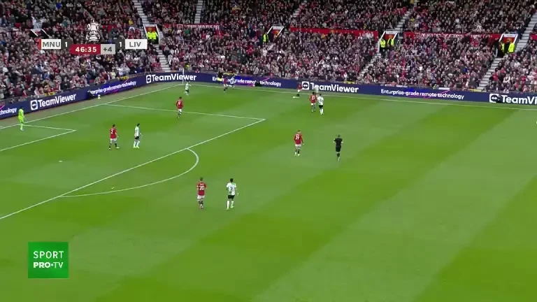 Manchester United - Liverpool 1-2 | GOL Mohamed Salah 45+2 (Pro Arena VOYO)