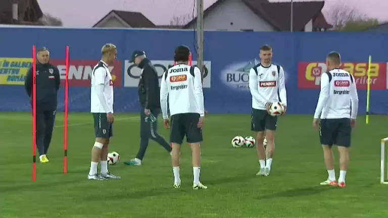 Echipa națională a Rom&acirc;niei a &icirc;nceput antrenamentele pentru amicalele din martie (17/03/2024)