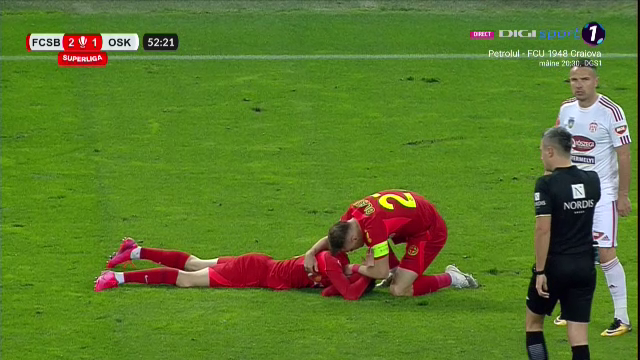 Auch! Darius Olaru i-a aplicat o lovitură dură lui Tavi Popescu în FCSB - Sepsi OSK_2