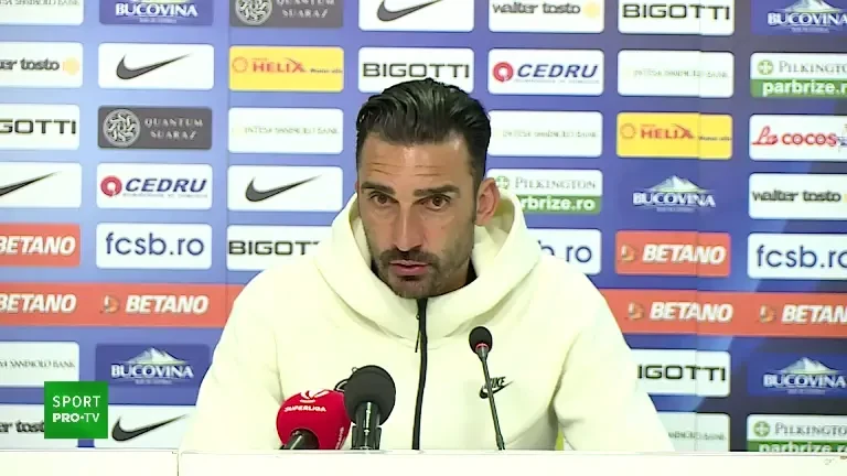 Conferință Elias Charalambous, după FCSB - Sepsi OSK 2-1 (17/03/2024)