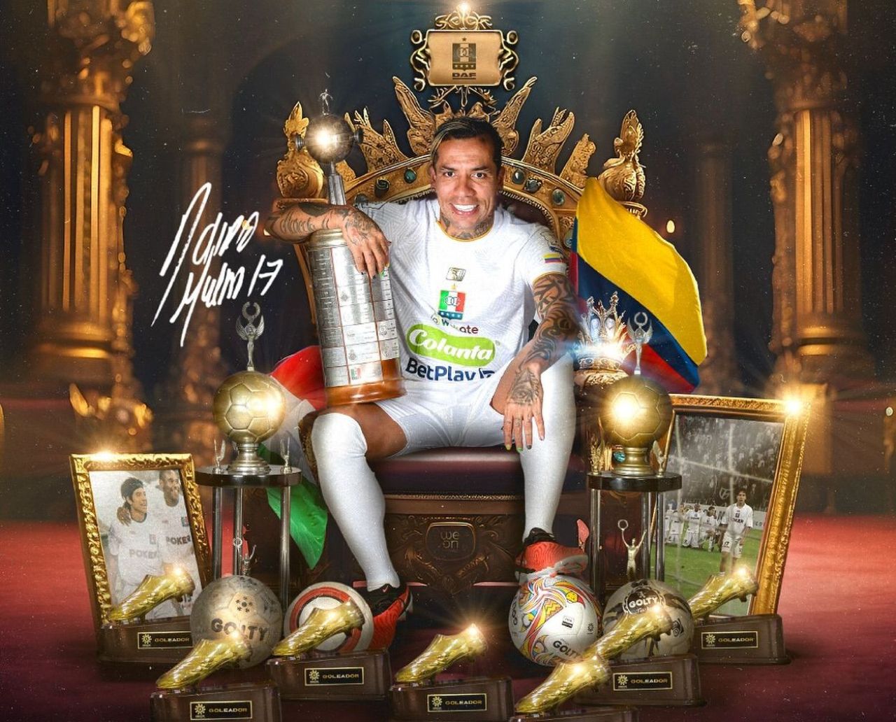 ”Regele” Dayro Moreno! Recordul mondial este aproape pentru fostul vârf al lui FCSB după foarfeca senzațională și golul decisiv din minutul 90_1