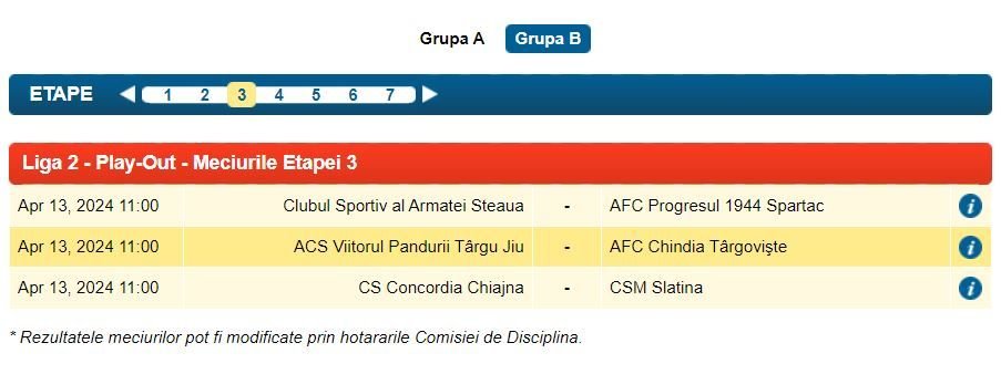 FRF a anuțat programul pentru a doua parte a sezonului Ligii 2. Ce program va avea CSA Steaua_3