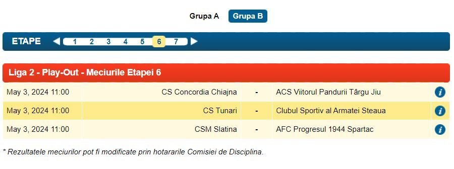 FRF a anuțat programul pentru a doua parte a sezonului Ligii 2. Ce program va avea CSA Steaua_6